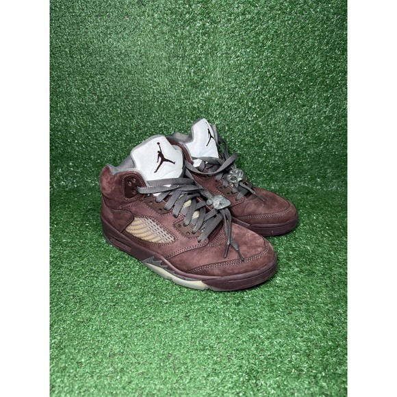Air Jordan 5 Retro Burgundy Mens Size 8 Basketball Shoes Sneakers DZ4131-600 main image 5